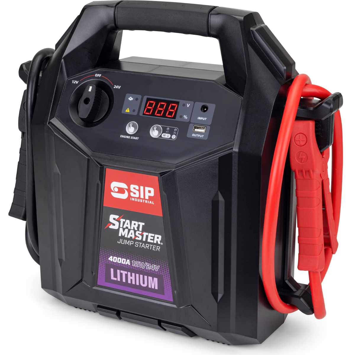 SIP 4000A 12V/24V Lithium Jump Starter